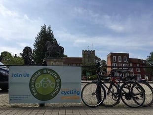 Find a two-wheeled friend and go cycling