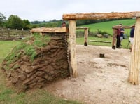 Bronze Age roundhouse project progressing well