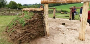 Bronze Age roundhouse project progressing well