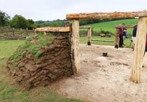 Bronze Age roundhouse project progressing well