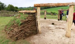 Bronze Age roundhouse project progressing well