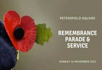 Remembrance Sunday service is on November 14