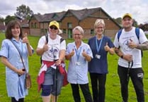 Sponsored walk and cycle raises more than £4,000