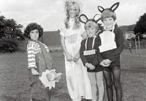 Fancy dress for the bank holiday fete