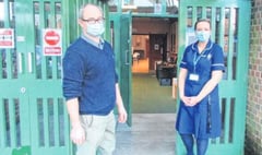Festival Hall doors open for first vaccinations