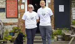 Buriton duo doing 24-hour walk and cycle ride for charity