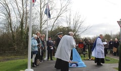 Garden of remembrance at Horndean memorial complete