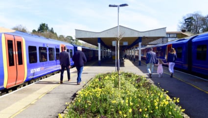 Waverley and East Hampshire stations are getting busier