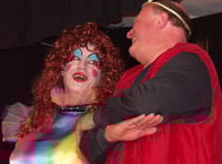 Panto fun in Clanfield Memorial Hall with Windmill Players