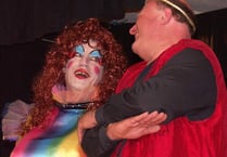 Panto fun in Clanfield Memorial Hall with Windmill Players