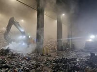 It's business as usual at an East Hampshire recycling centre after a fire