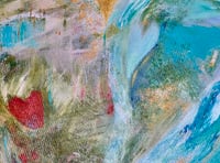 Zoom calls inspired a need for abstract art