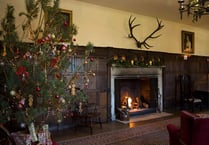 Christmas glimmer at Chawton House