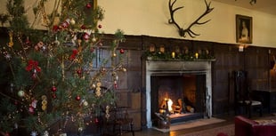 Christmas glimmer at Chawton House