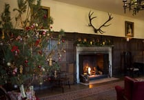 Christmas glimmer at Chawton House