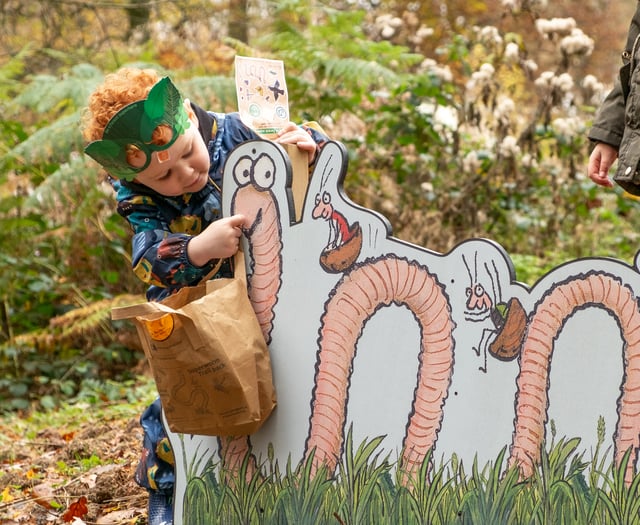 New Superworm family trail opens at Alice Holt Forest