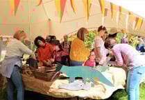 Green Fair at East Meon back in May