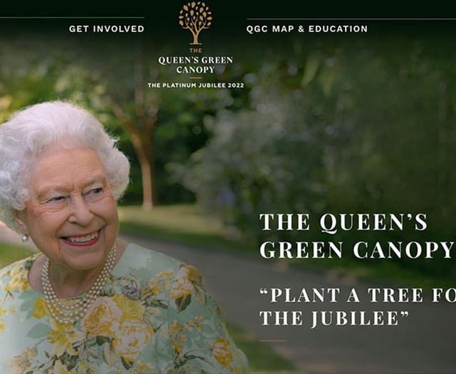 Tree-planting ceremony for the Queen
