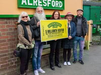 Birthday boy Phil is five millionth passenger on Watercress Line