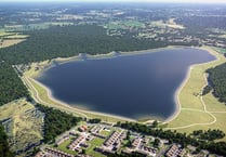 Work at Thicket reservoir