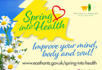 Get active inside and out at Whitehill & Bordon’s Spring into Health