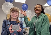 Alresford girl wins Blue Peter contest to design satellite emblem