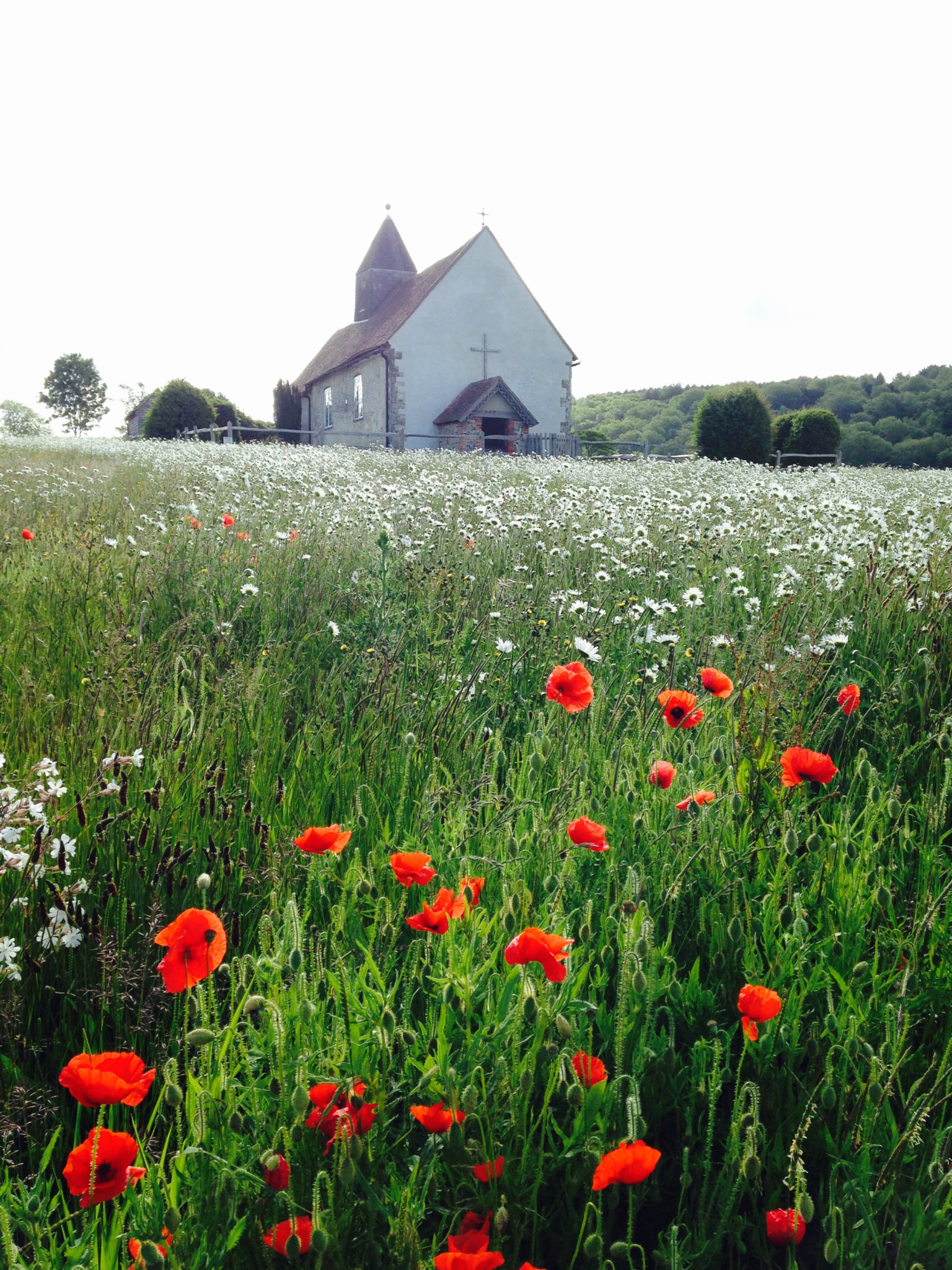 Summer swing picnic at little church