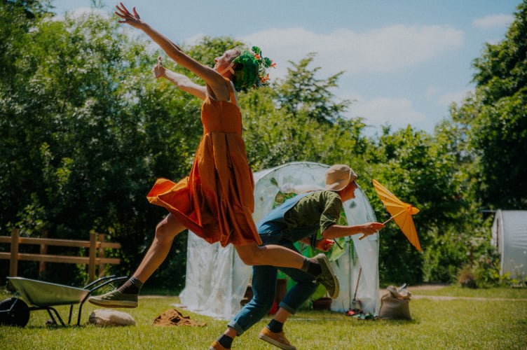 Publicity photo for children’s play The Greenhouse.