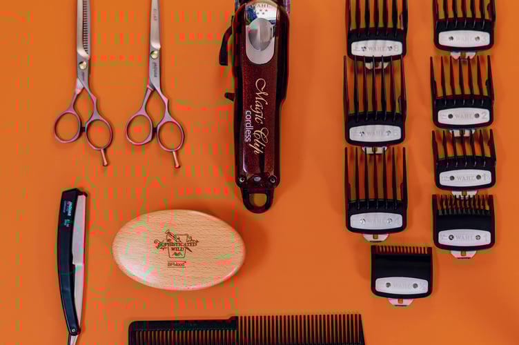 Hairdressing equipment.