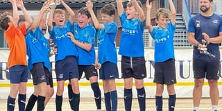 JK Academy’s under-11s win six-a-side tournament in Petersfield