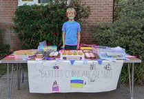 Schoolboy Bertie’s comic book raises £150 towards mum’s Ukraine trip