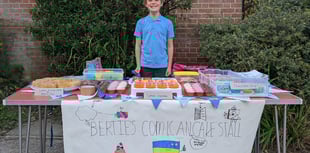 Schoolboy Bertie’s comic book raises £150 towards mum’s Ukraine trip