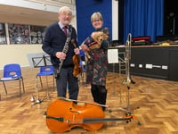 Puppy from Beech charity Dogs for Autism enjoys classical music 