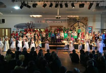 Nativity at St Matthew's in Blackmoor reached for the stars