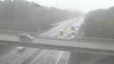 A3 crash near junction 2 