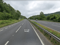 Police hunt 'crash' car being driven wrong way up A3 to Buriton 