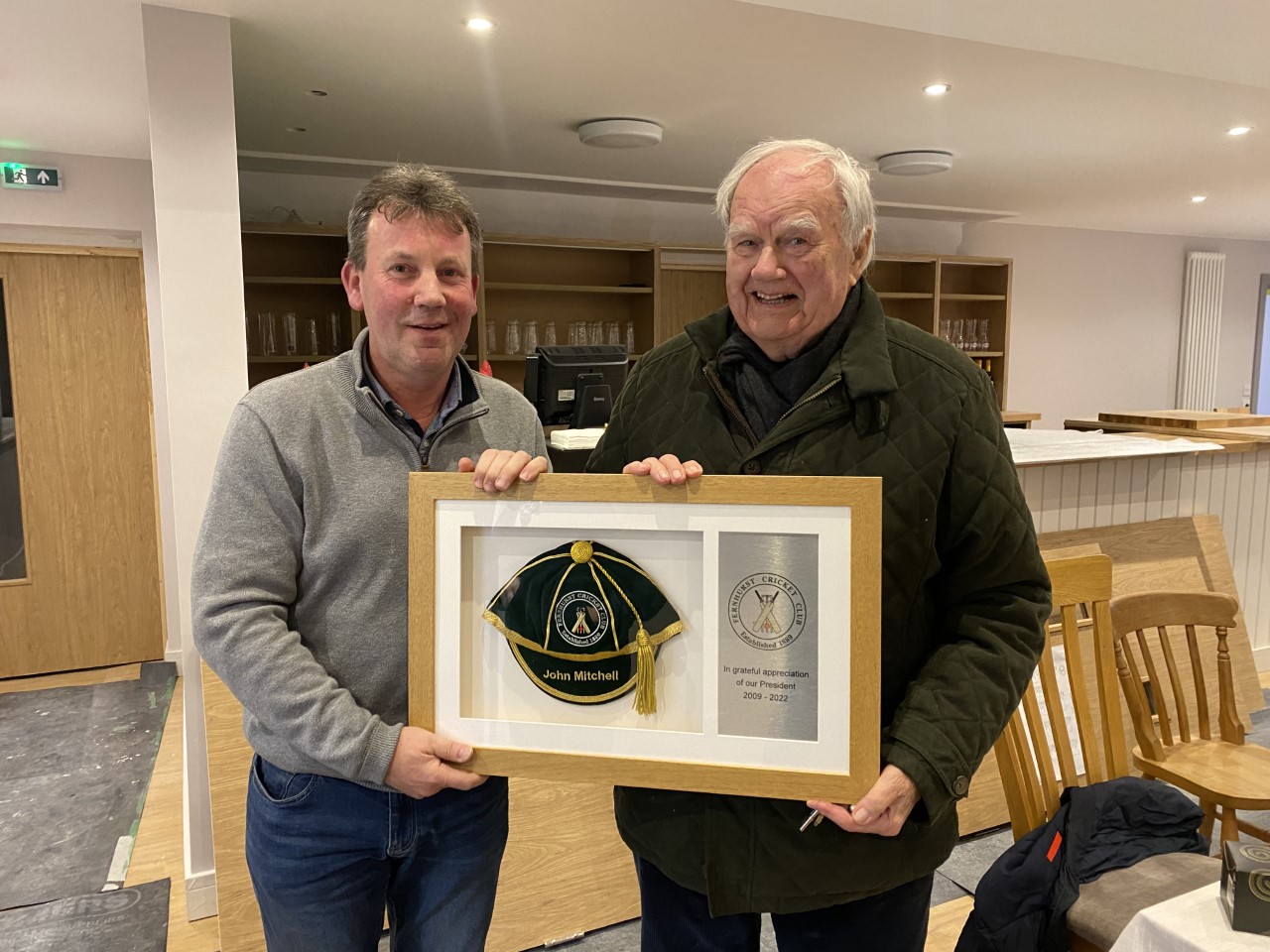 Tributes paid to outgoing Fernhurst CC president at annual meeting