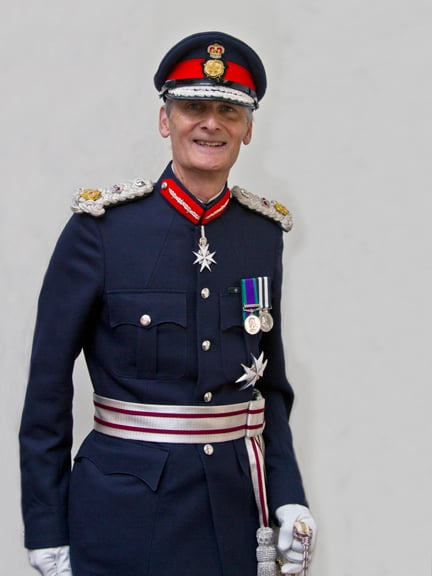 Lord Lieutenant of Hampshire Nigel Atkinson