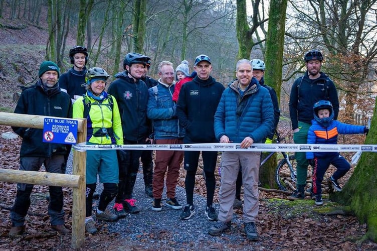 mountain bike trail opening