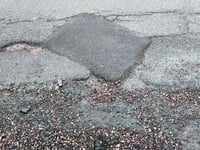 Potholes are giving residents the shakes in Lower Street, Haslemere