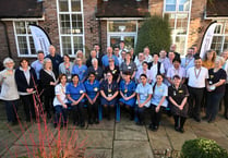 Historic staff photo recreated to mark centenary of Haslemere Hospital