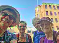 Petersfield Ramblers enjoy hot canal walk 