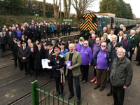 Watercress Line gets a belated gift from the late Queen