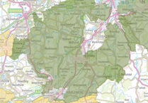 Find out which parts of Waverley could be included in the Surrey Hills