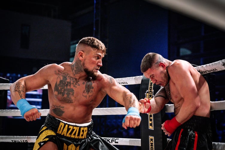 Darren Hendry had too much power for Corey Harrison