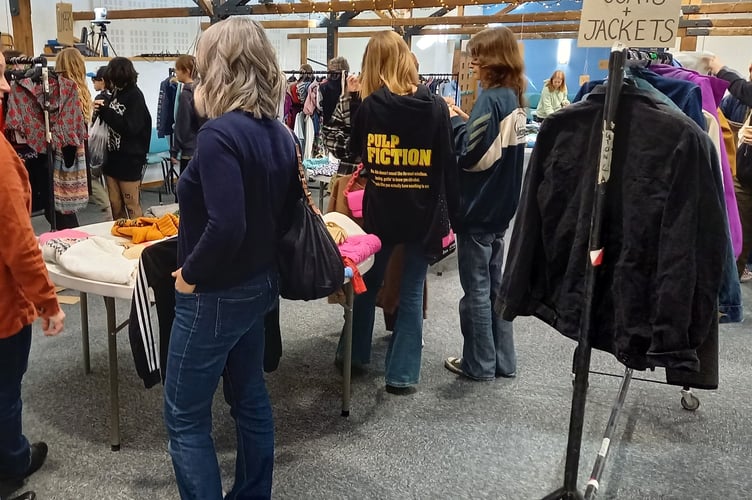 The last Young ACAN clothes swap in October was a huge success