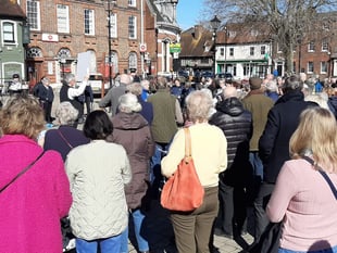 More than 300 Good Friday worshippers parade through Petersfield