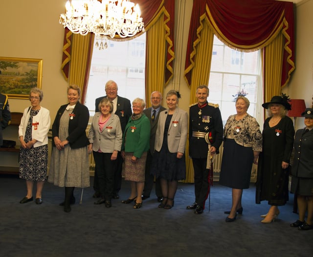 Petersfield duo rewarded for their services to the community