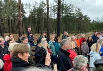 Jeremy Hunt opens new Thursley boardwalk three years after wildfire