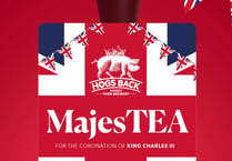 Win a mini-keg of Hogs Back Brewery's MajesTEA Coronation beer